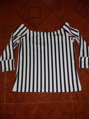 Blusa de Rayas Talla S