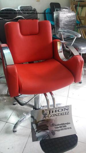 Silla de peluqueria barberia NUEVA fabrica MAGO