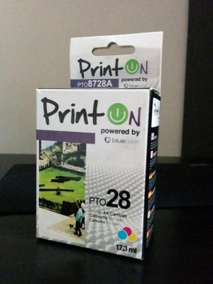 Cartucho Compatible Hp 28 Color Printon genérico