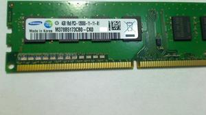 VENDO RAM DDR3 DE 4 GB PC3 PARA PC DE MESA