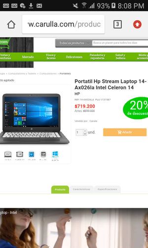 Vendo laptop Hp nueva