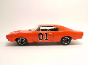 Carro The Dukes Of Hazzard General Lee Dodge Charger 1/24