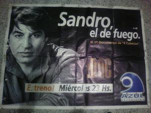 Vendo Afiche Sandro __