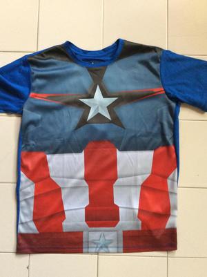 camiseta capitan america talla M envio a toda colombia
