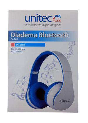 diadema unitec bluetooth D204