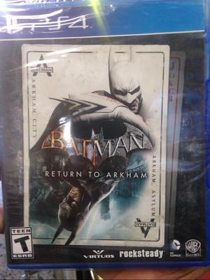 BaTman RETURN TO ARKHAM PS4