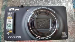 CAMARA NIKON COOLPIX S NEGRA 16 megapixeles