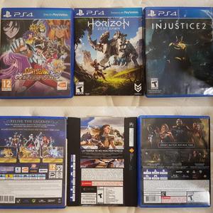 Cambios Juegos de Ps4