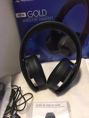 Headset Gold Ps4