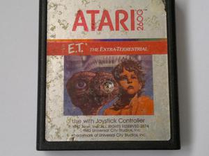 JUEGO ATARI ORGINAL E.T. THE EXTRATERRESTRIAL