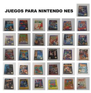 Juegos para NINTENDO NES nintendo entertainment system