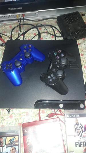 Play Station 3 Slim 160 Gigas 2 Controle