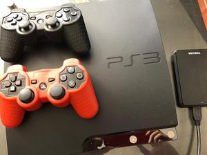 PlayStation 3, 2 controles y memori 1TB