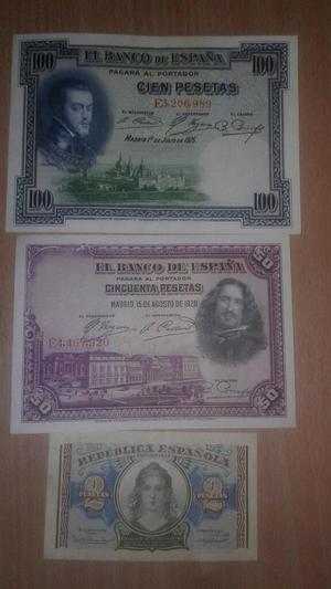 Billetes Antiguos España