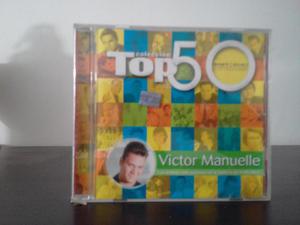 CD USADO VICTOR MANUELLE Album COLECCION TOP 50