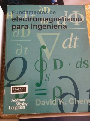 Libro Fundamentos de electromagnetismo para ingenería