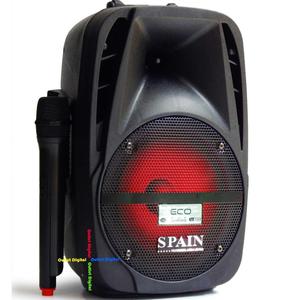 Cabina Recargable 8 Spain ECO8 Bluetooth Luces Microfono