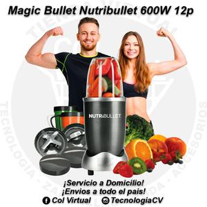 Magic Bullet Nutribullet 600W 12piezas VP110 R