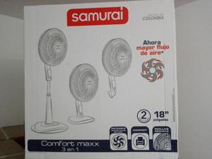 Ventiladores Samurai Comfort Maxx 3 en 1