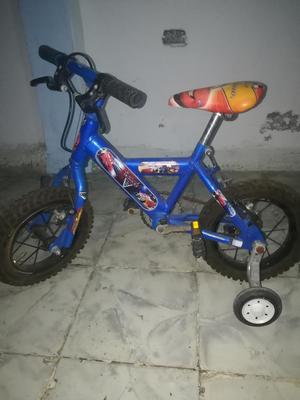 Bicicleta Cars para Niño Bonita