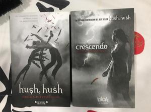 Libro Hush Hush Y Crescendo