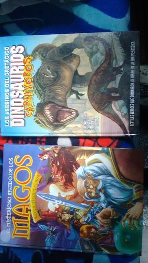 Libro de Dinosaurios Y Libro de Magos
