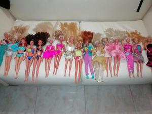 Vendo Lote Completo de 16 Barbies Origin