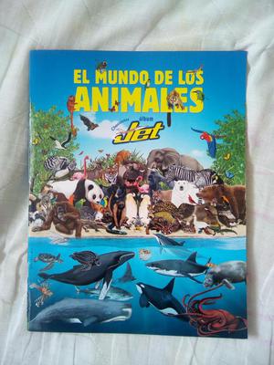 ALBUM EL MUNDO DE LOS ANIMALES