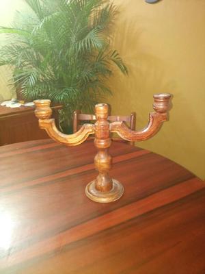 Candelabro Madera