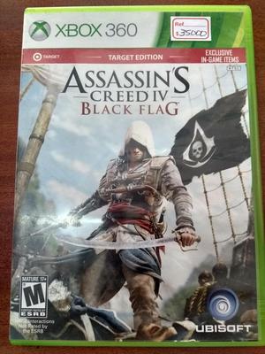 Juego Assasins Creed IV Black Flag Xbox 360 Original