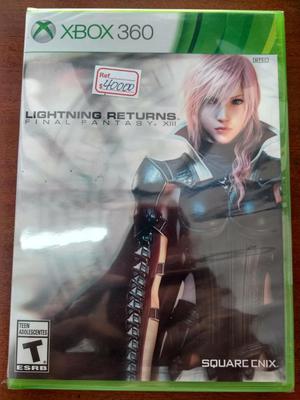 Juego Final Fantasy XIII Lightning Returns Xbox 360 Original