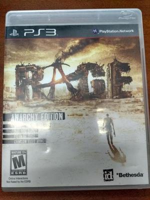 Juego Rage Anarchy Edition PS3 Original