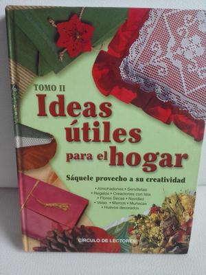 LIBROS IDEAS ÚTILES PARA EL HOGAR TOMO I y II