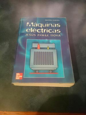Libro Maquinas Electricas Fraile Mora