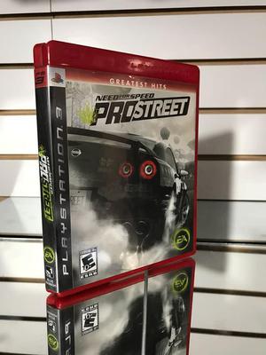 Need For Speed Pro Street para Consola Playstation 3 Ps3