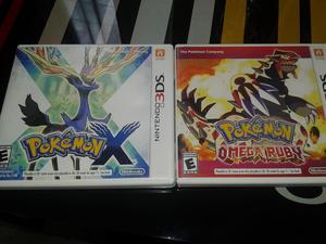 Pokemon X y Pokemon Rubi Omega 3DS