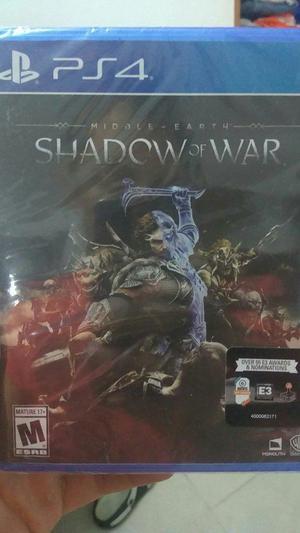 Shadow Of War Nueva Ps4 Brosnergames