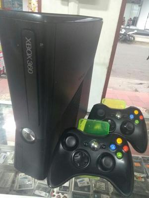 Xbox 360 Slim con Juegos Y Garantía