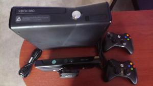 xbox 360 slim original con disco de 320gb como nueva