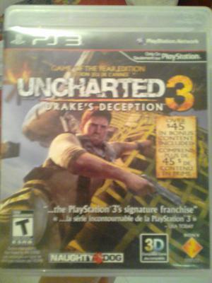 Juego Uncharted 3 Ps3