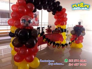 LA MEJOR DECORACIÓN EN GLOBOS, fiestas infantiles, payaso,