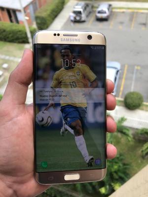 Samsung Galaxy S7 Edge, Dorado, Full!