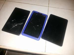 Vendo las tres tablets