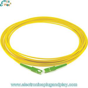 Cable Patch Cord de Fibra Óptica SCAPC SCAPC 3 metros