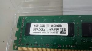 Memoria Ddr3 8 Y 4 Gb para Pc Y Portatil