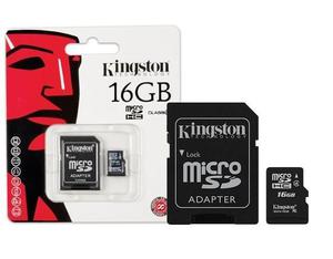 Memoria Micro SD 16GB KingstonNegro