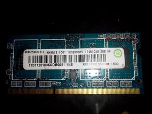 Memoria Ram 2gb, para Portátil Lenovo