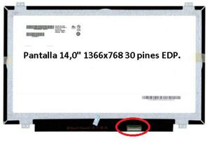 Pantalla 14 Slim 30 pines como nueva