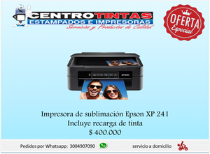 impresora de sublimación Epson XP 241