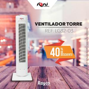 DESCUENTO INCREÍBLE VENTILADOR ION DE TORRE